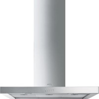 Smeg KS90XE-2 Symphony 90cm T-Shape Chimney Cooker Hood Stainless Steel