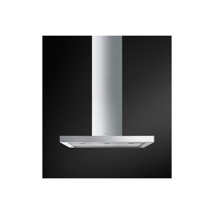 Smeg KS90XE-2 Symphony 90cm T-Shape Chimney Cooker Hood Stainless Steel