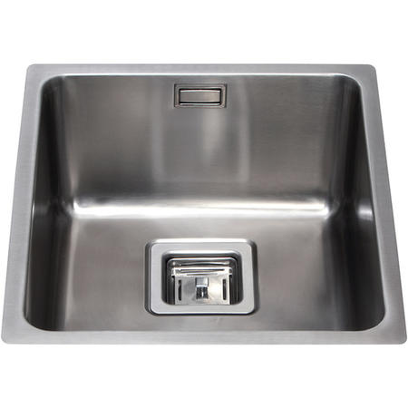 CDA Single Bowl Stainless Steel Chrome Kitchen Sink - KSC23SS