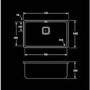CDA KSC25SS Undermount Sink