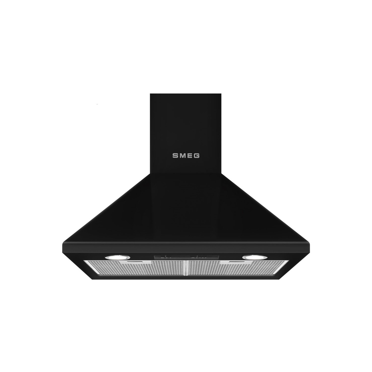 Smeg 60cm Chimney Cooker Hood - Black