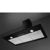 Smeg KSED95NEE 90cm Chimney Cooker Hood - Black