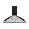 Smeg KSED95NEE 90cm Chimney Cooker Hood - Black