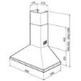 Smeg 90cm Chimney Hood - Stainless Steel
