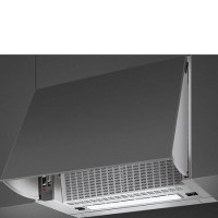 Smeg 60cm Integrated Cooker Hood - Silver Smeg 60cm Integrated Cooker Hood - Silver