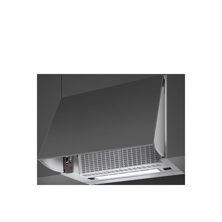 Smeg 60cm Integrated Cooker Hood - Silver