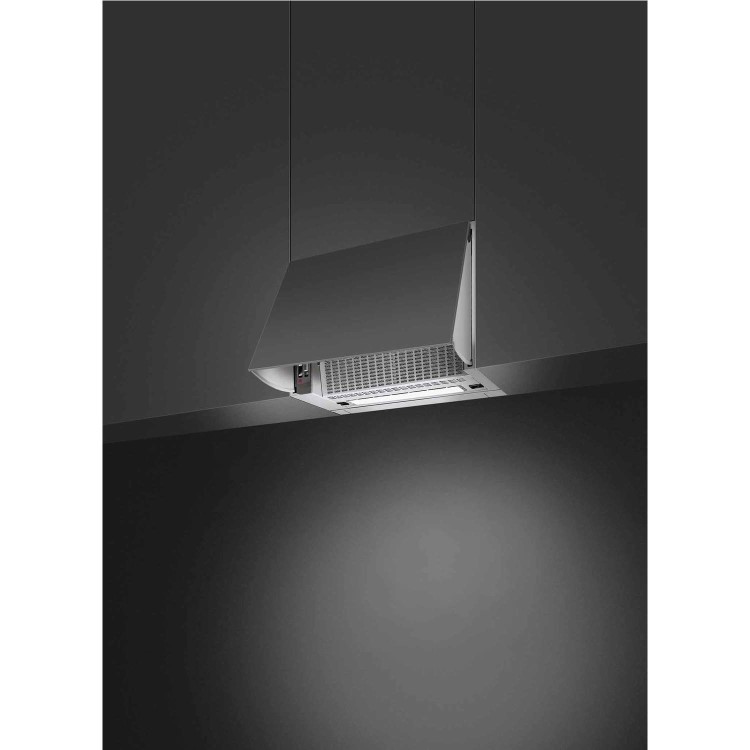 Smeg 60cm Integrated Cooker Hood - Silver
