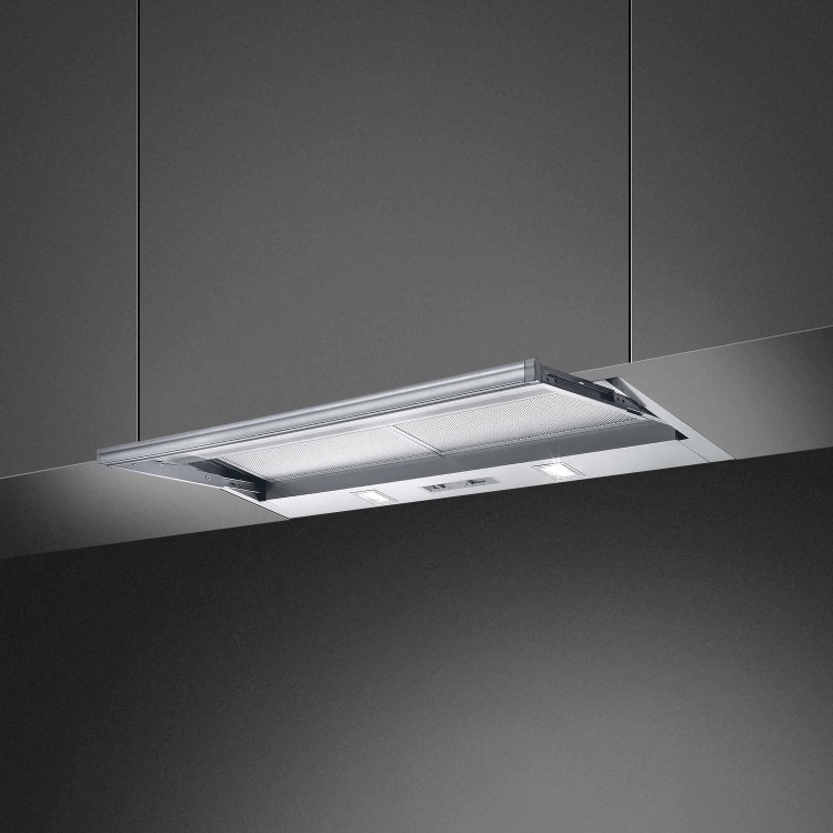 Smeg KSET56LXE2WL 56cm Telescopic Slide Away Cooker Hood
