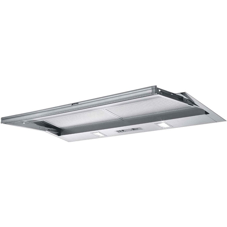 Smeg 57cm Telescopic Canopy Cooker Hood - Stainless Steel