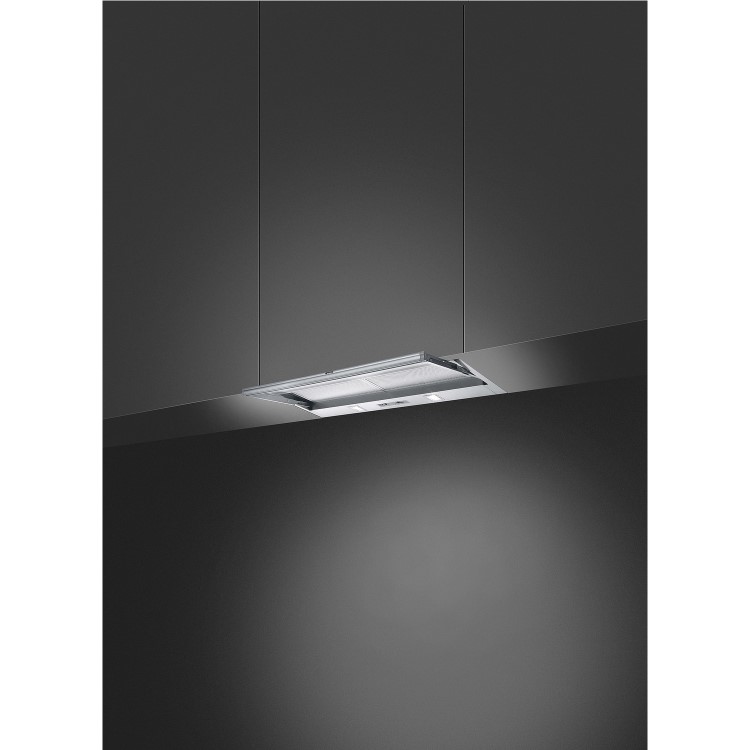 Smeg 57cm Telescopic Canopy Cooker Hood - Stainless Steel