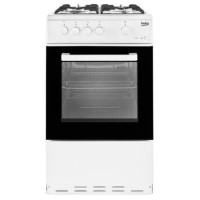 Beko 50cm Gas Cooker - White
