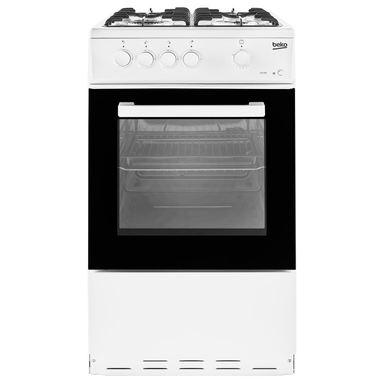 Beko 50cm Gas Cooker - White