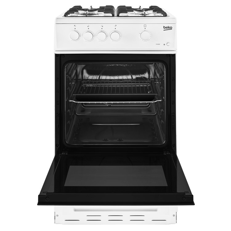 Beko 50cm Gas Cooker - White