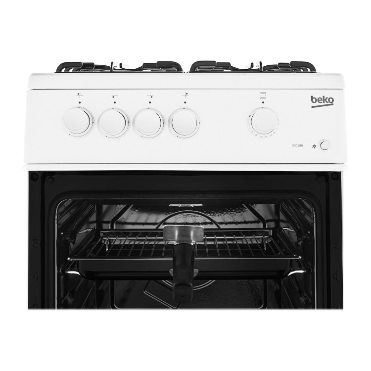 Beko 50cm Gas Cooker - White