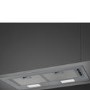 Refurbished Smeg KSG70E 74cm Canopy Cooker Hood Silver