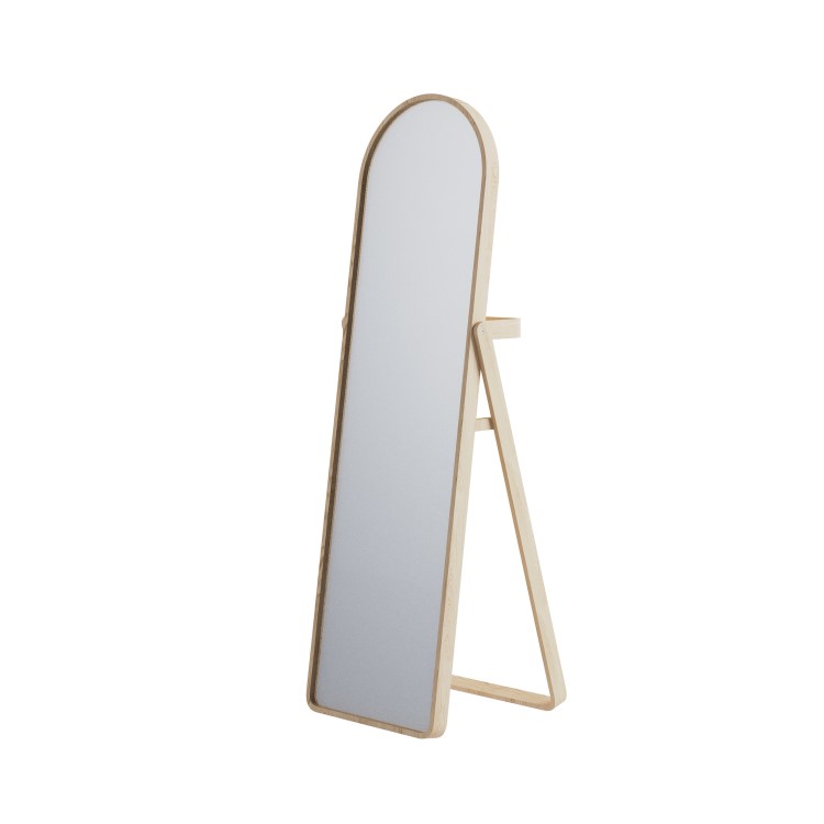Wood Full-Length Freestanding Mirror - Kasper