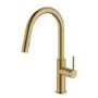 McAlpine Ness Dual Lever Kitchen Mixer Tap - Brass