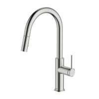 McAlpine Ness Dual Lever Kitchen Mixer Tap - Nickel