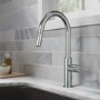 McAlpine Ness Dual Lever Kitchen Mixer Tap - Nickel