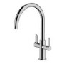 McAlpine Teviot Dual Lever Kitchen Mixer - Chrome