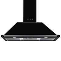 Smeg Victoria 100cm Chimney Cooker Hood - Black Smeg Victoria 100cm Chimney Cooker Hood - Black