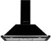 Smeg Victoria 90cm Chimney Cooker Hood - Black