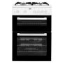 Beko 60cm Double Cavity Gas Cooker - White