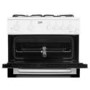 Beko 60cm Double Cavity Gas Cooker - White