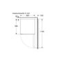 Bosch Series 2 134 Litre Under Counter Fridge - White