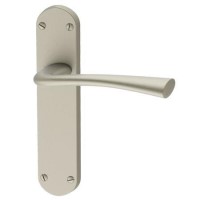 Internal Antique Brass Lever Door Handle with Latch and Hinges Pack - 75mm Latch - Kuban - XL Joinery