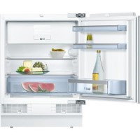 Bosch Serie 6 KUL15A60GB Classixx 125 Litre Integrated Under Counter Fridge A++ Energy Rating 60cm Wide  - White Bosch Serie 6 KUL15A60GB Classixx 125 Litre Integrated Under Counter Fridge A++ Energy Rating 60cm Wide  - White