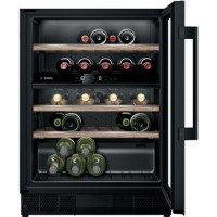 Bosch Series 6 44 Bottle Capacity Dual Zone Built-in Wine Cooler - Black Bosch Series 6 44 Bottle Capacity Dual Zone Built-in Wine Cooler - Black