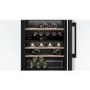 Bosch Series 6 44 Bottle Capacity Dual Zone Built-in Wine Cooler - Black
