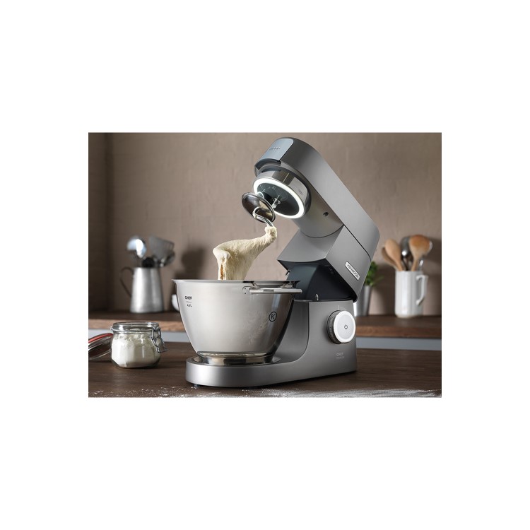 Kenwood KVC7300S Titanium Chef 1500 Watt Kitchen Machine - Silver