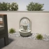 Stone Mosaic Cascading Water Feature