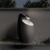 Oval Pouring Water Feature with LED Lights