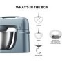 Kenwood KZM35.000GY Stand Mixer with 4L Bowl - Storm Blue