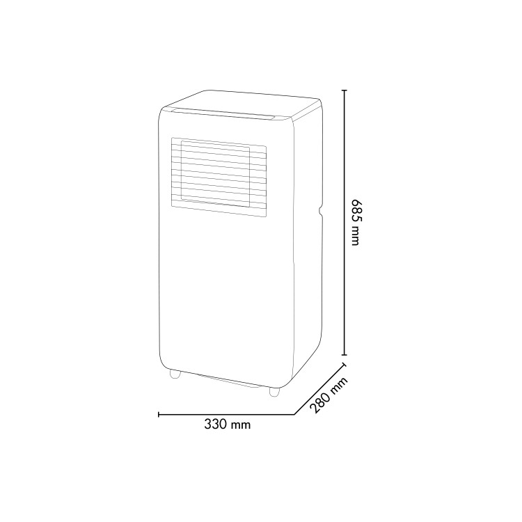 Argo Kary8k 8000 BTU Portable Air Conditioner