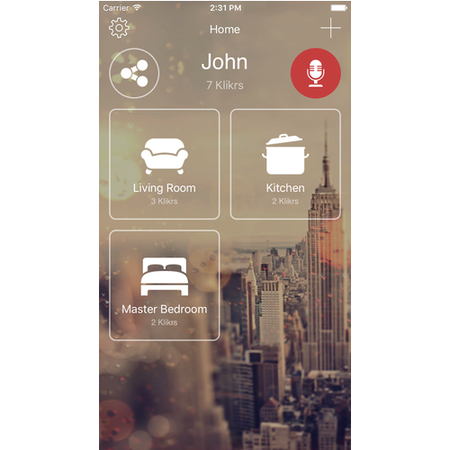 Klikr Universal Bluetooth IR Blaster - White - 2 Pack - Control IR Devices From Your Smart Device