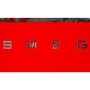 Smeg Modern Wall Mounted Electric Fire - Red Retro Style