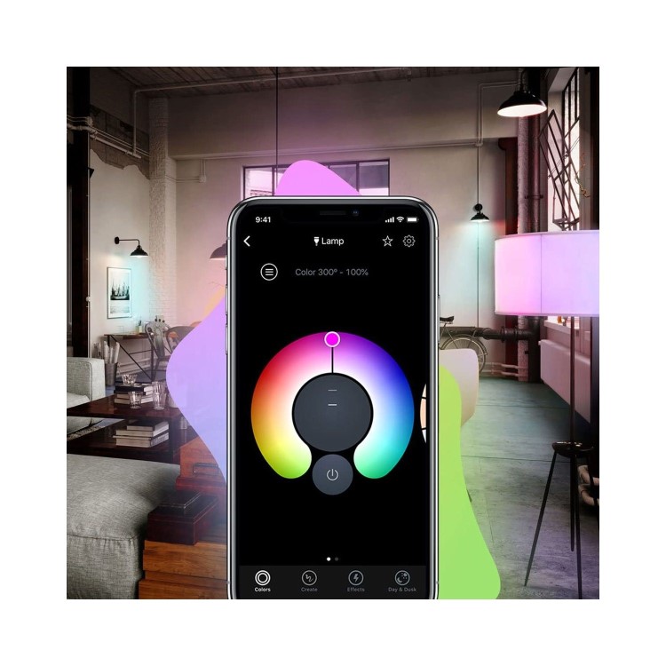 LiFX Smart Mini Colour and White WiFi LED Light Bulb with E27 Screw Ending