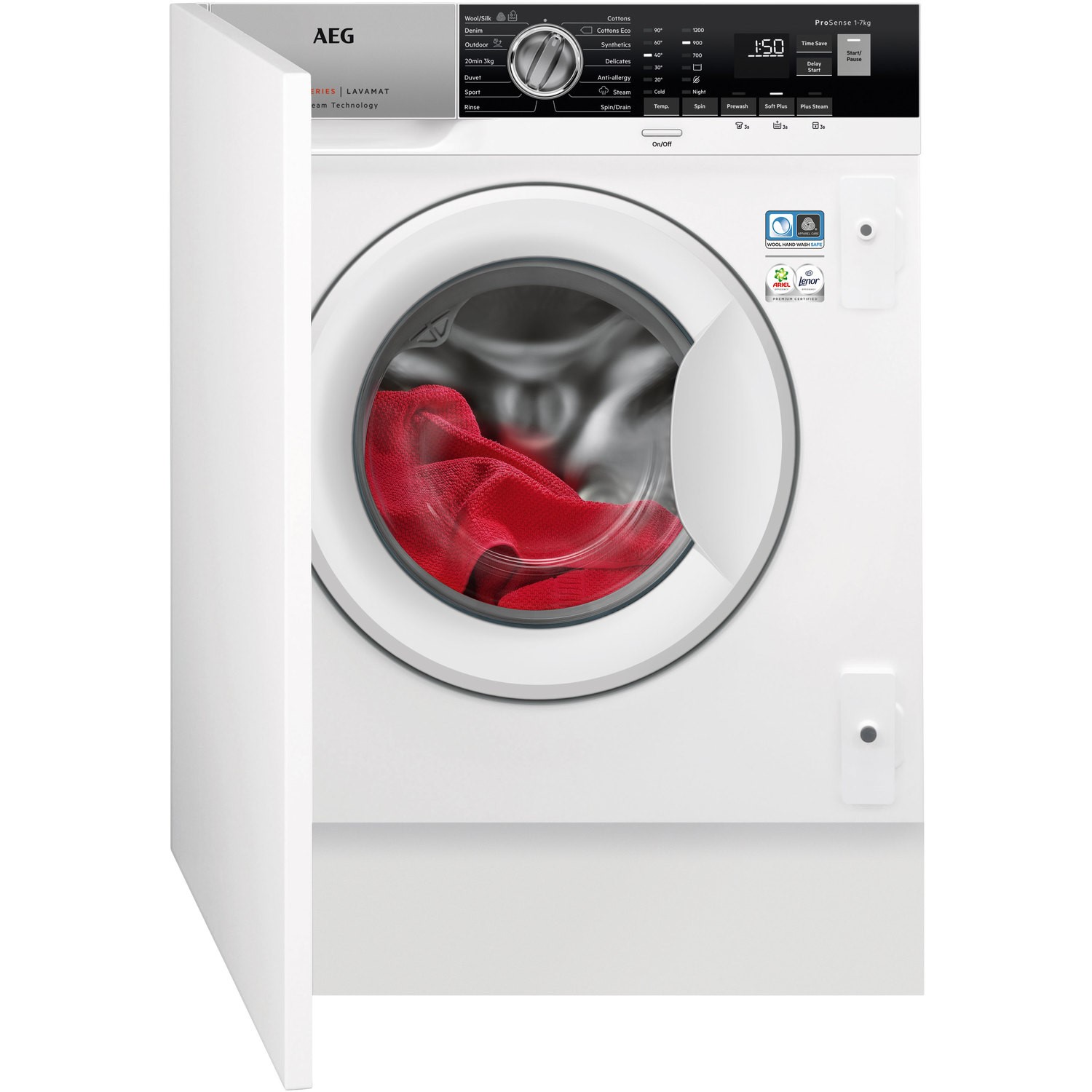 AEG L7FE7261BI 7000 Series 7kg 1200rpm Integrated Washing Machine