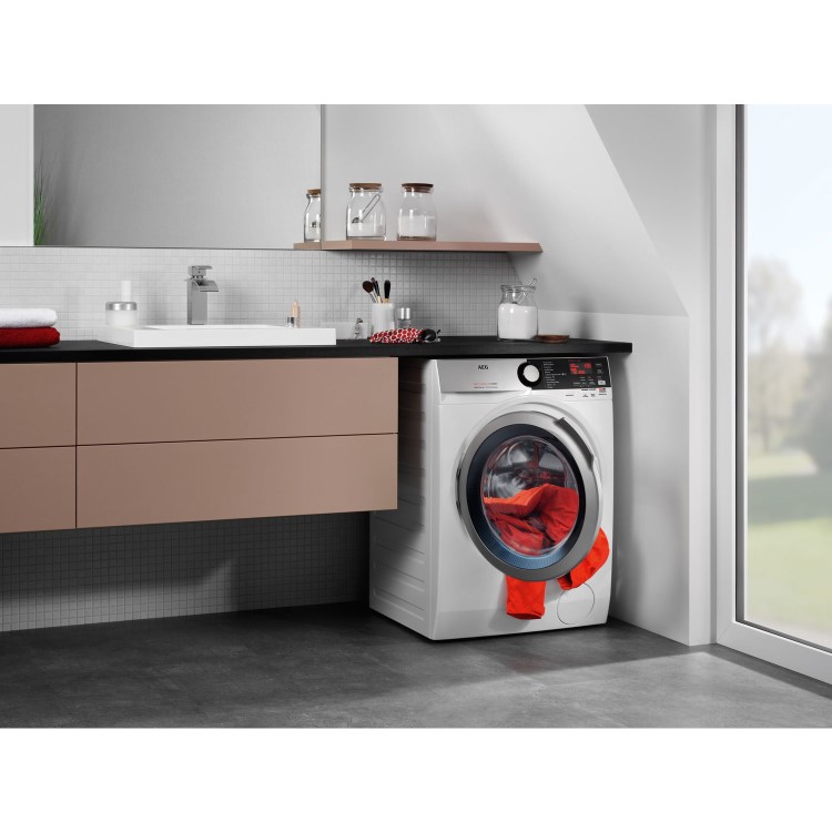 AEG 7000 Series 9kg Wash 6kg Dry 1600rpm Freestanding Washer Dryer - White