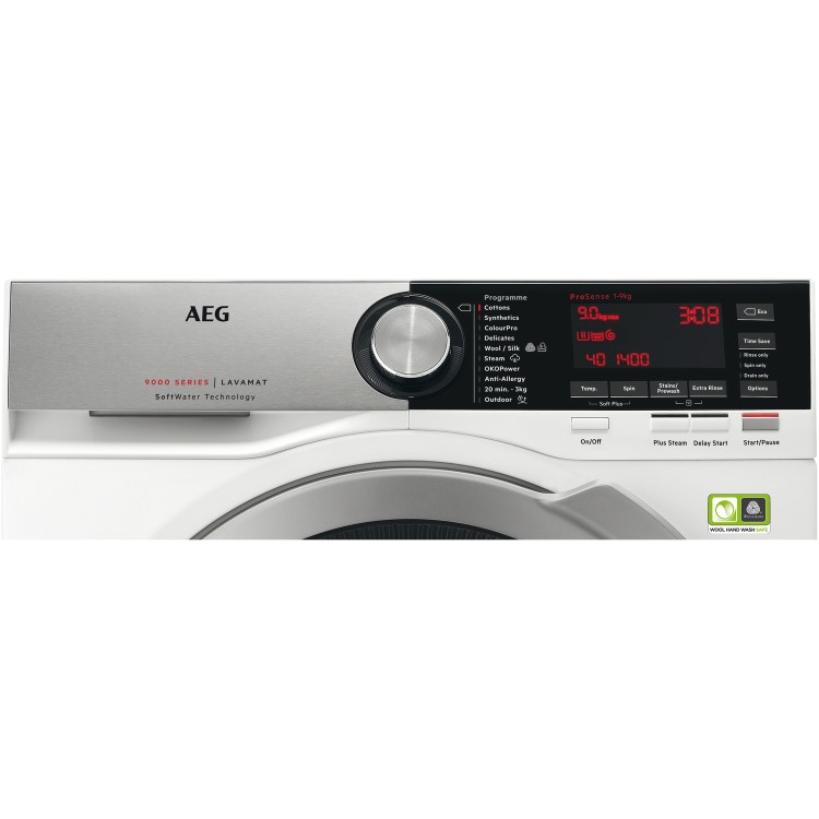 AEG L9FEC946R 9000 Series 9kg 1400rpm Freestanding Washing Machine - White