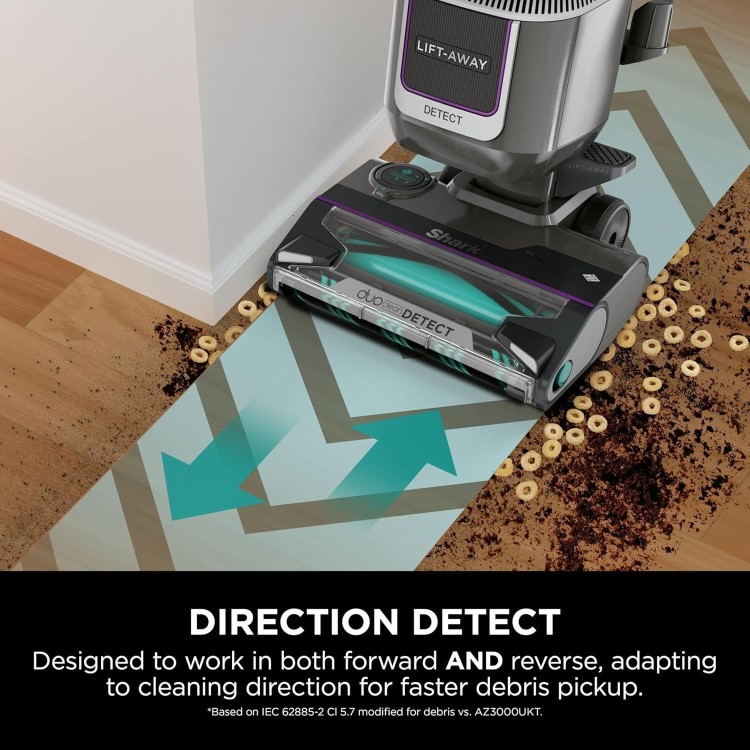 Shark LA450UKT Detect Pet Pro Upright Corded Vacuum - Graphite Grey