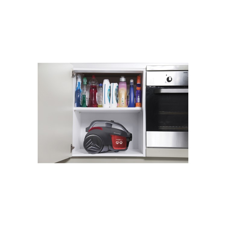 Hoover LA71WR10 Lander 700W Cylinder Vacuum Cleaner - Grey & Red