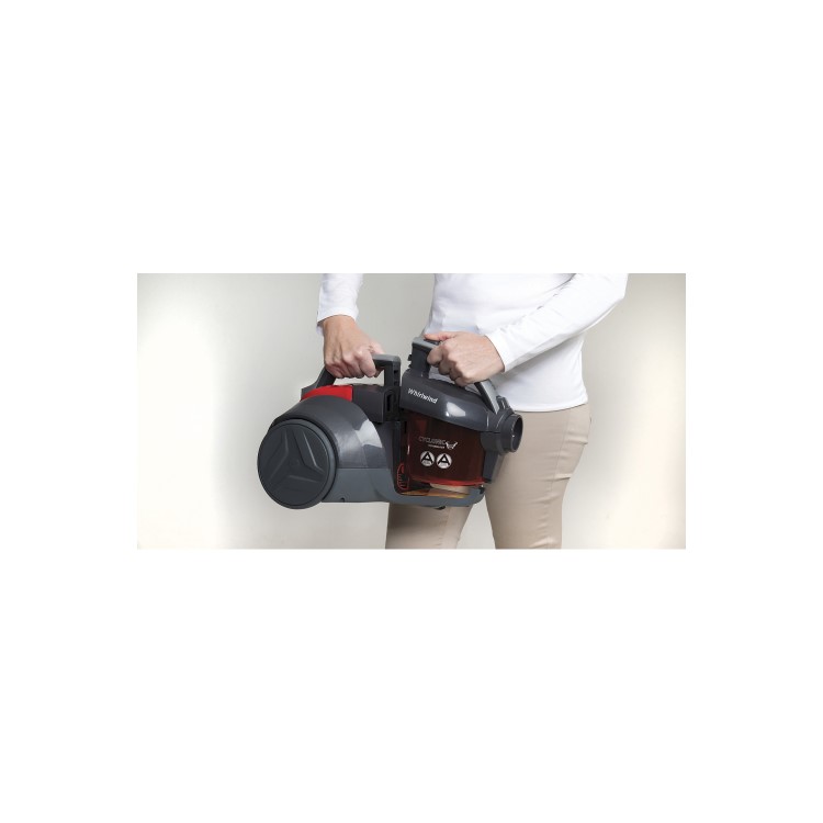 Hoover LA71WR10 Lander 700W Cylinder Vacuum Cleaner - Grey & Red