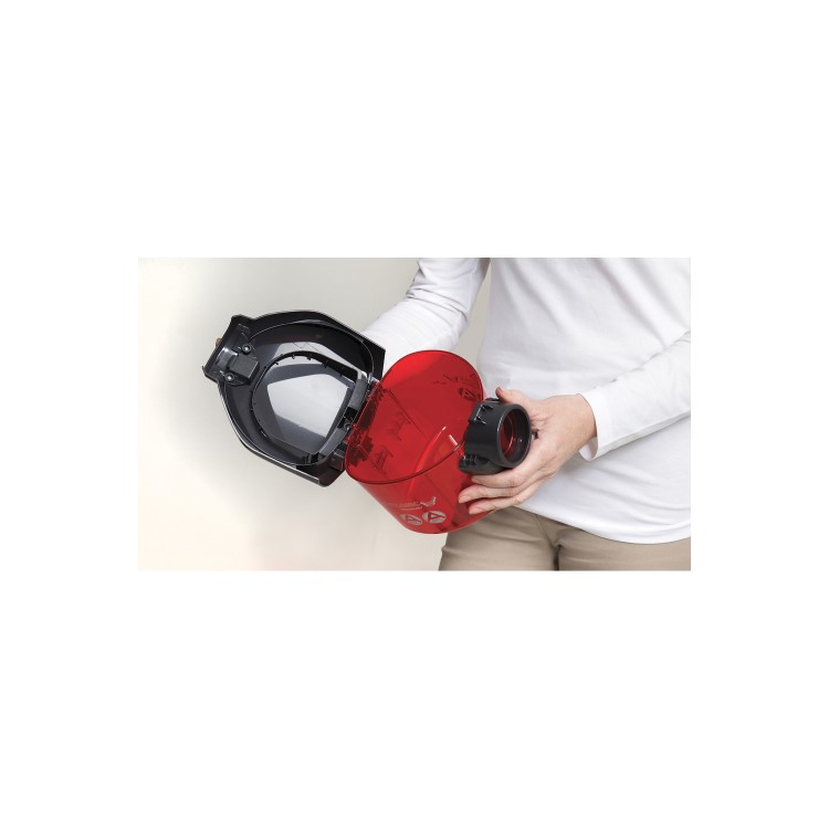 Hoover LA71WR10 Lander 700W Cylinder Vacuum Cleaner - Grey & Red