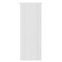 White Designer Vertical Single Panel Radiator 1200 x 440mm - Laguna