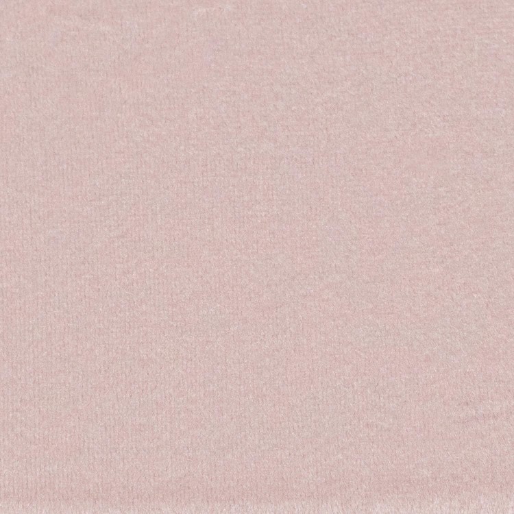 Pink Velvet Dressing Table Chair with Ottoman Storage - Leah